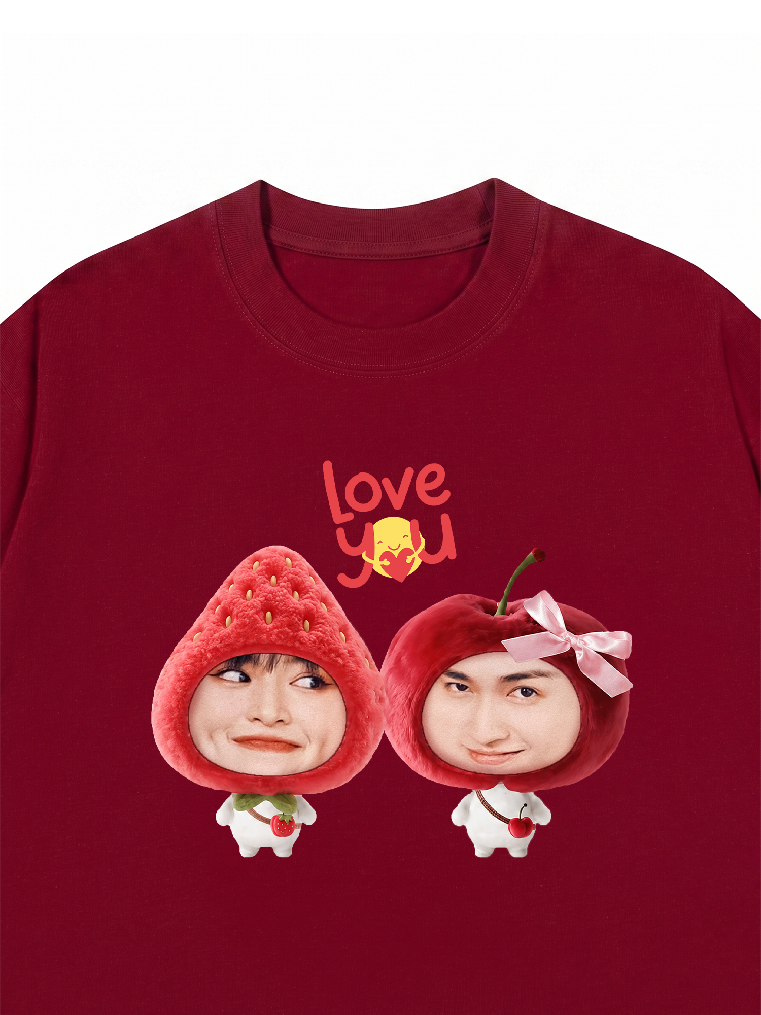 Áo Thun Custom Fruit Couple