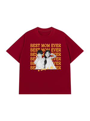 Áo Thun Custom Color Family Children Name Best Parent Ever