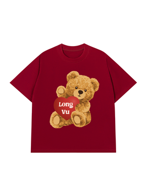 Áo Thun Custom Couple Teddy Couple