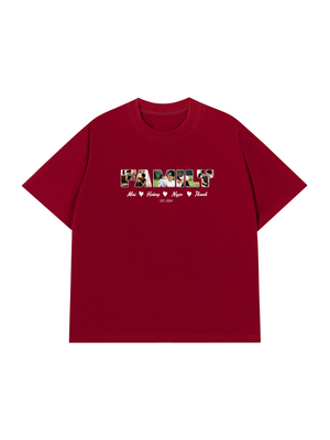 Áo Thun Custom family Name and Date