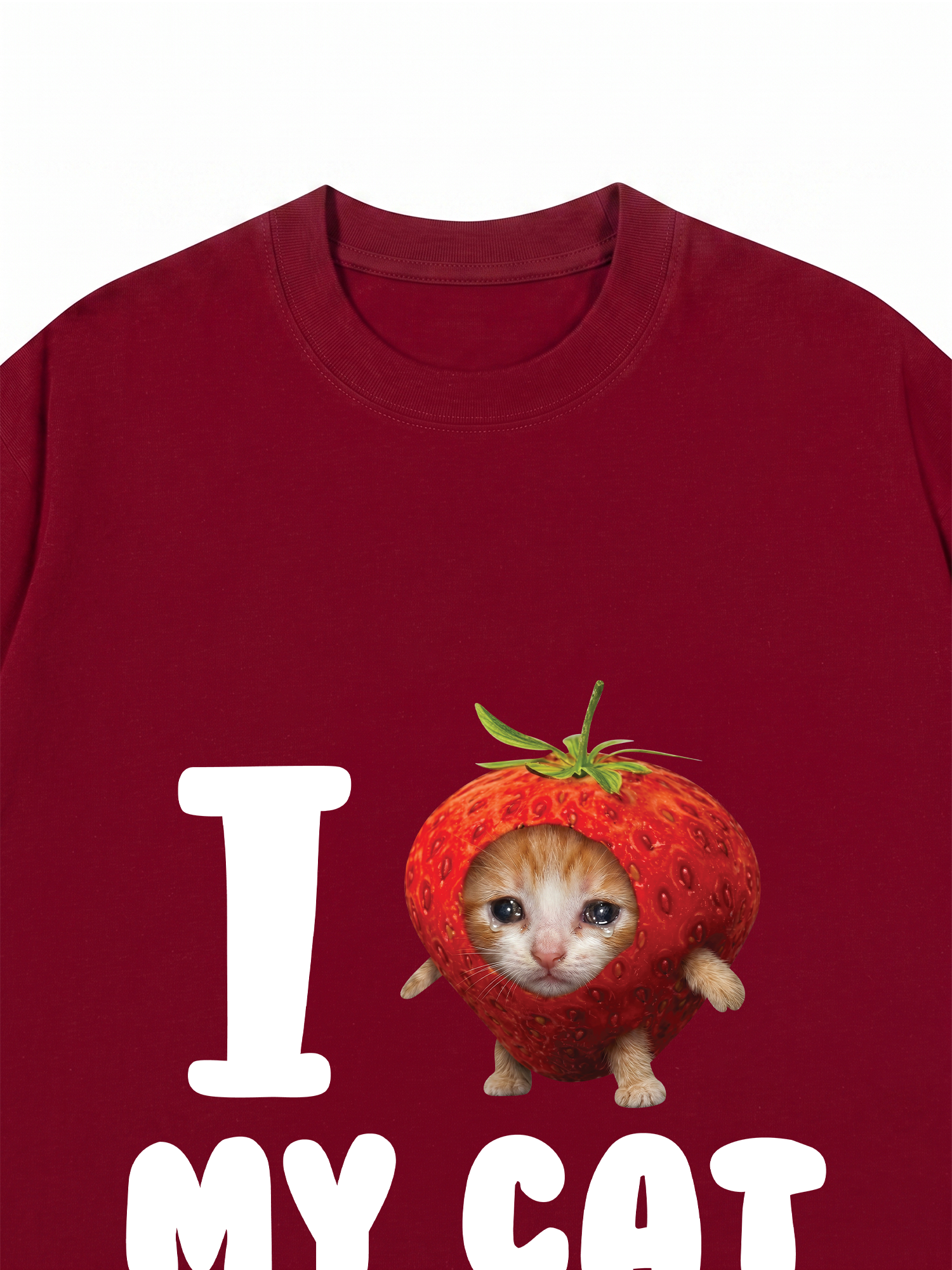 Áo Thun Custom Pet I Love My Cat