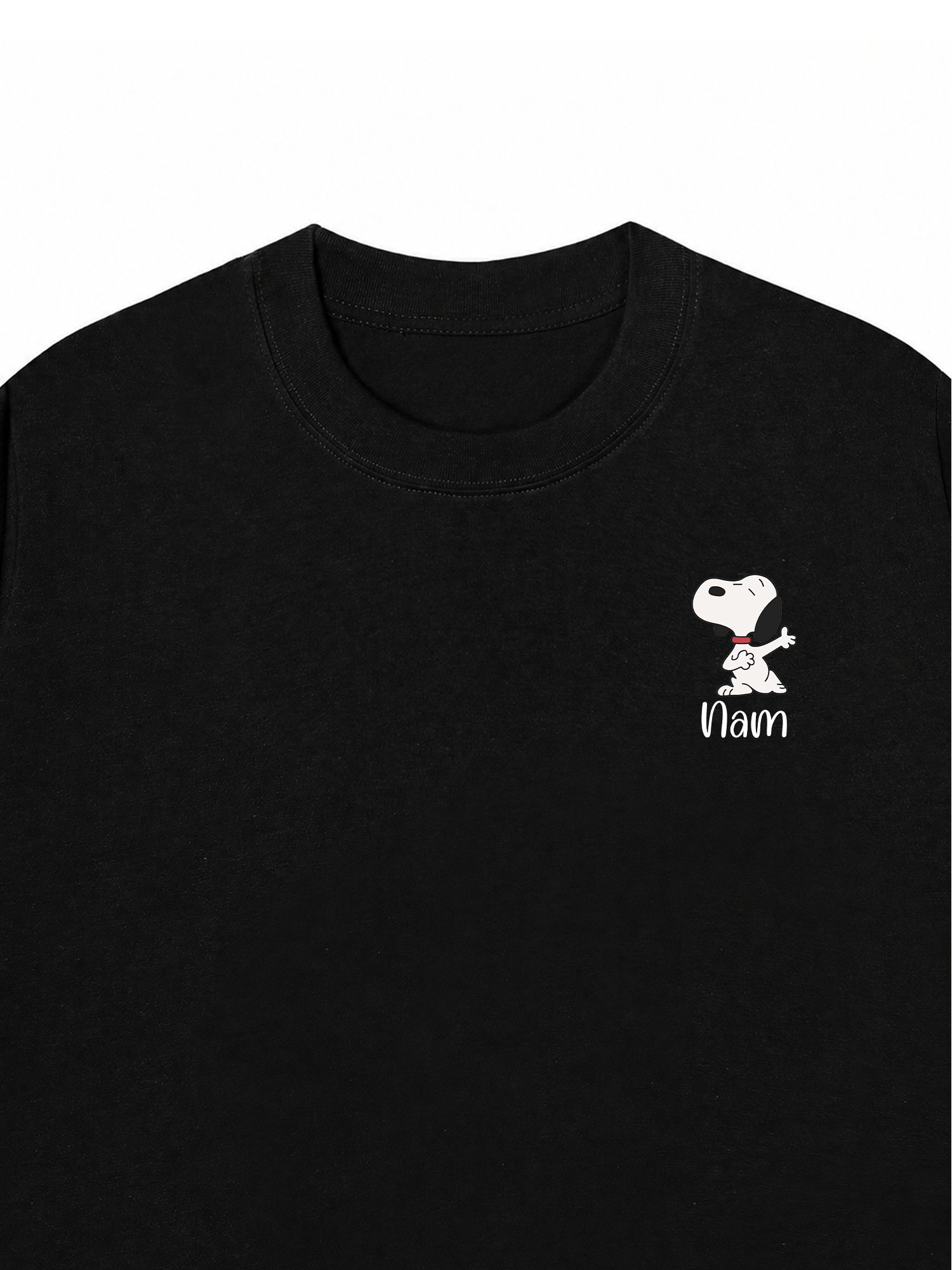 Áo Thun Custom Name Couple Cute Dog