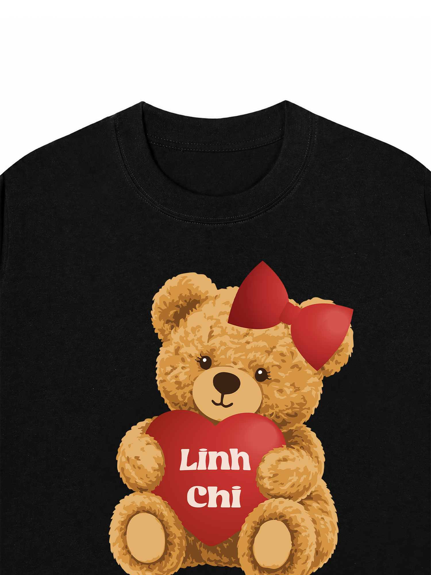 Áo Thun Custom Couple Teddy Couple