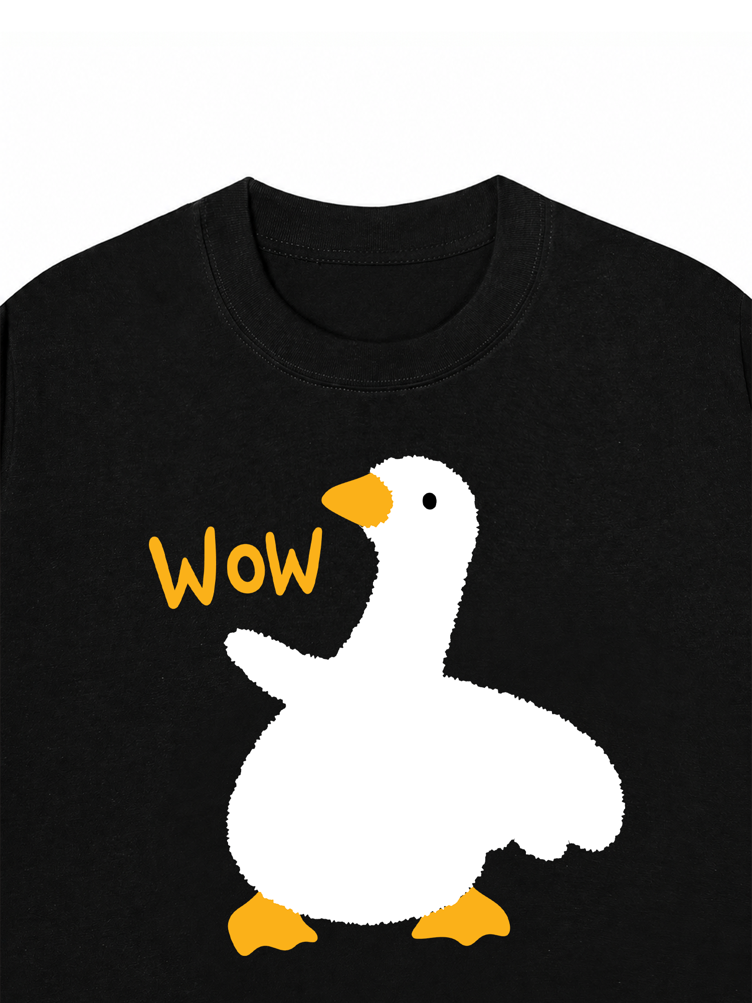 Áo Thun Custom Couple Wow Duck