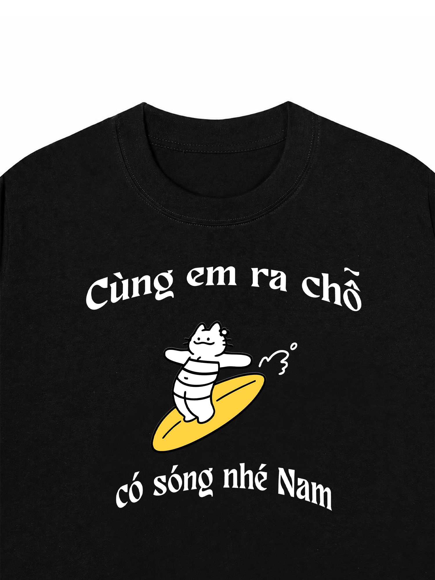 Áo Thun Custom Name Cùng Nhau Ra Chỗ Có Sóng