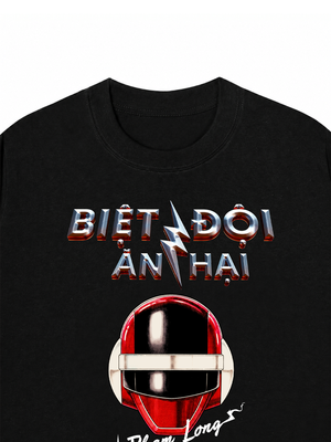 Áo Thun Custom Power Ranger Biệt Đội Ăn Hại