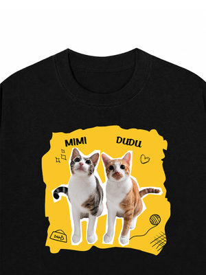 Áo Thun Custom Photo Pet Cat