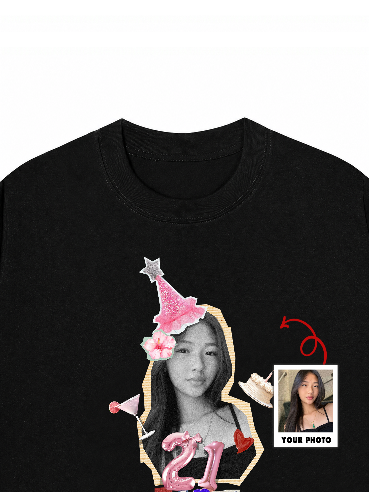 Áo Thun Custom Happy Birthday