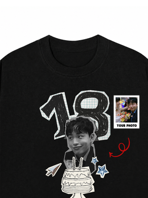 Áo Thun Custom Birthday and Age