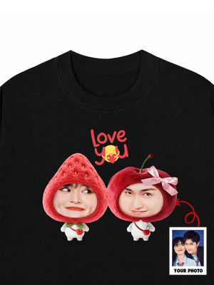Áo Thun Custom Fruit Couple