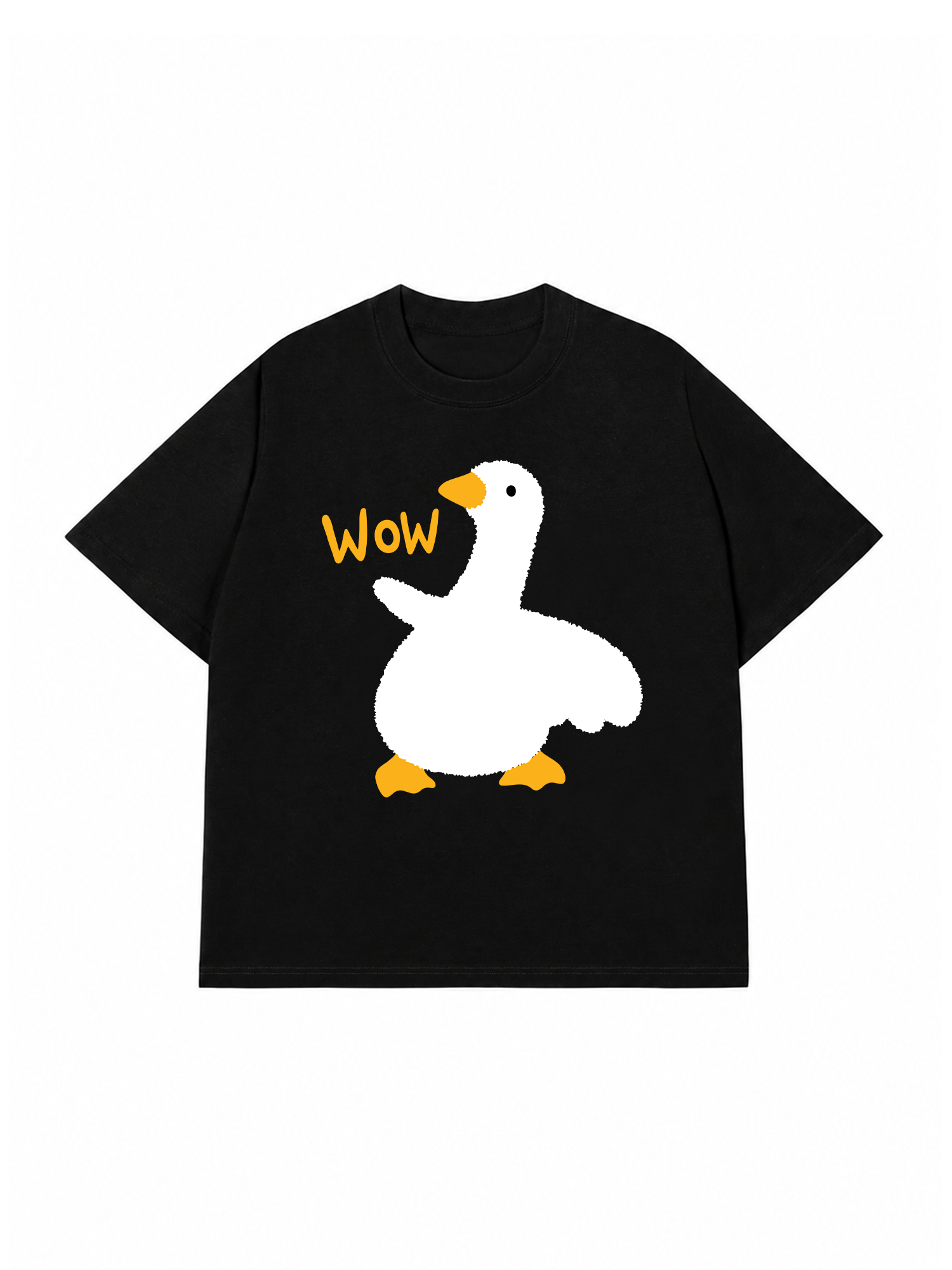 Áo Thun Custom Couple Wow Duck