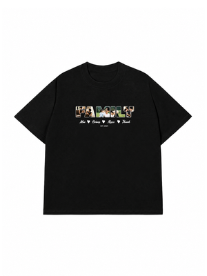 Áo Thun Custom family Name and Date