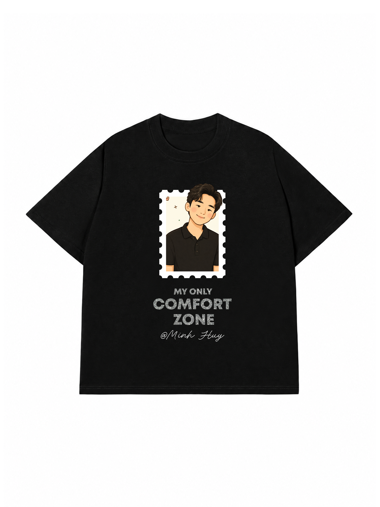 Áo Thun Custom Couple My Only Comfort Zone