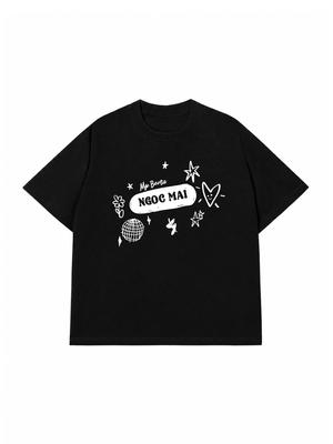 Áo Thun Custom Bestie Name