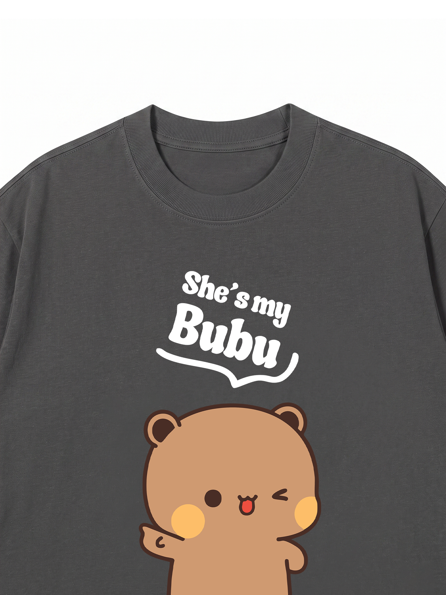 Áo Thun Custom Bubu & Dudu Couple Shirts Matching Bear T-Shirts