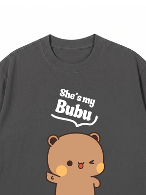 Áo Thun Custom Bubu & Dudu Couple Shirts Matching Bear T-Shirts
