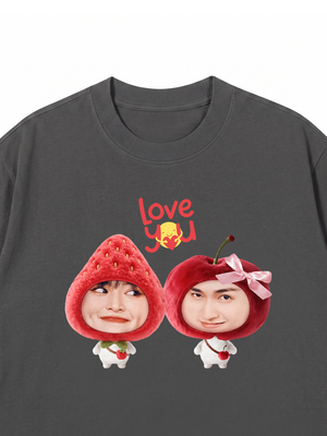 Áo Thun Custom Fruit Couple