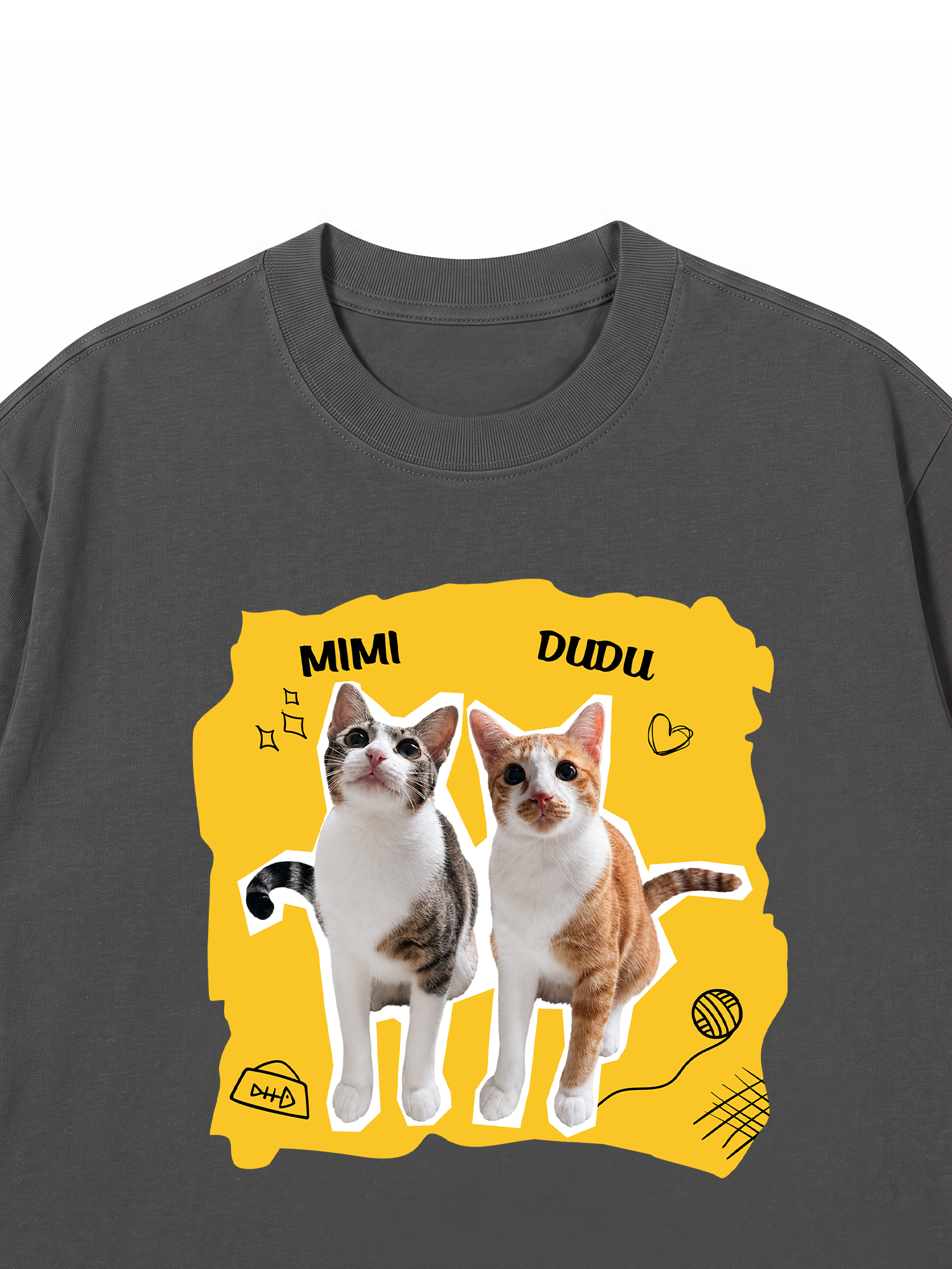 Áo Thun Custom Photo Pet Cat