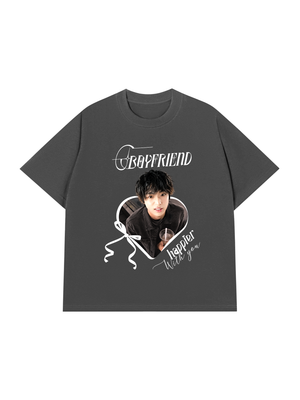 Áo Thun Custom Happier with you