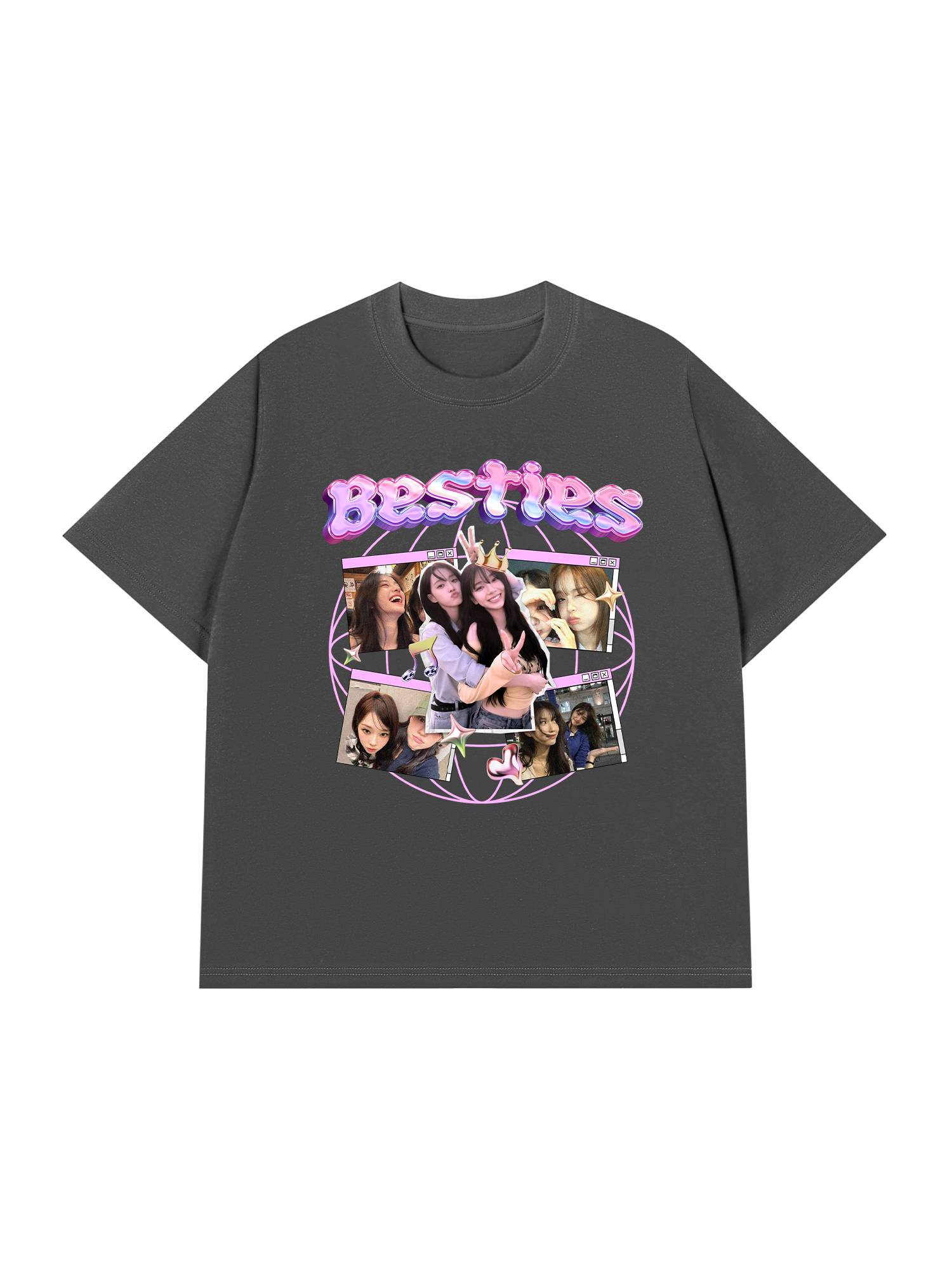 Áo Thun Custom Bestie Y2K