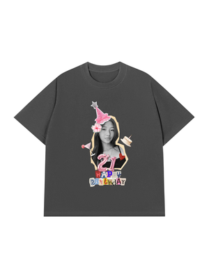 Áo Thun Custom Happy Birthday