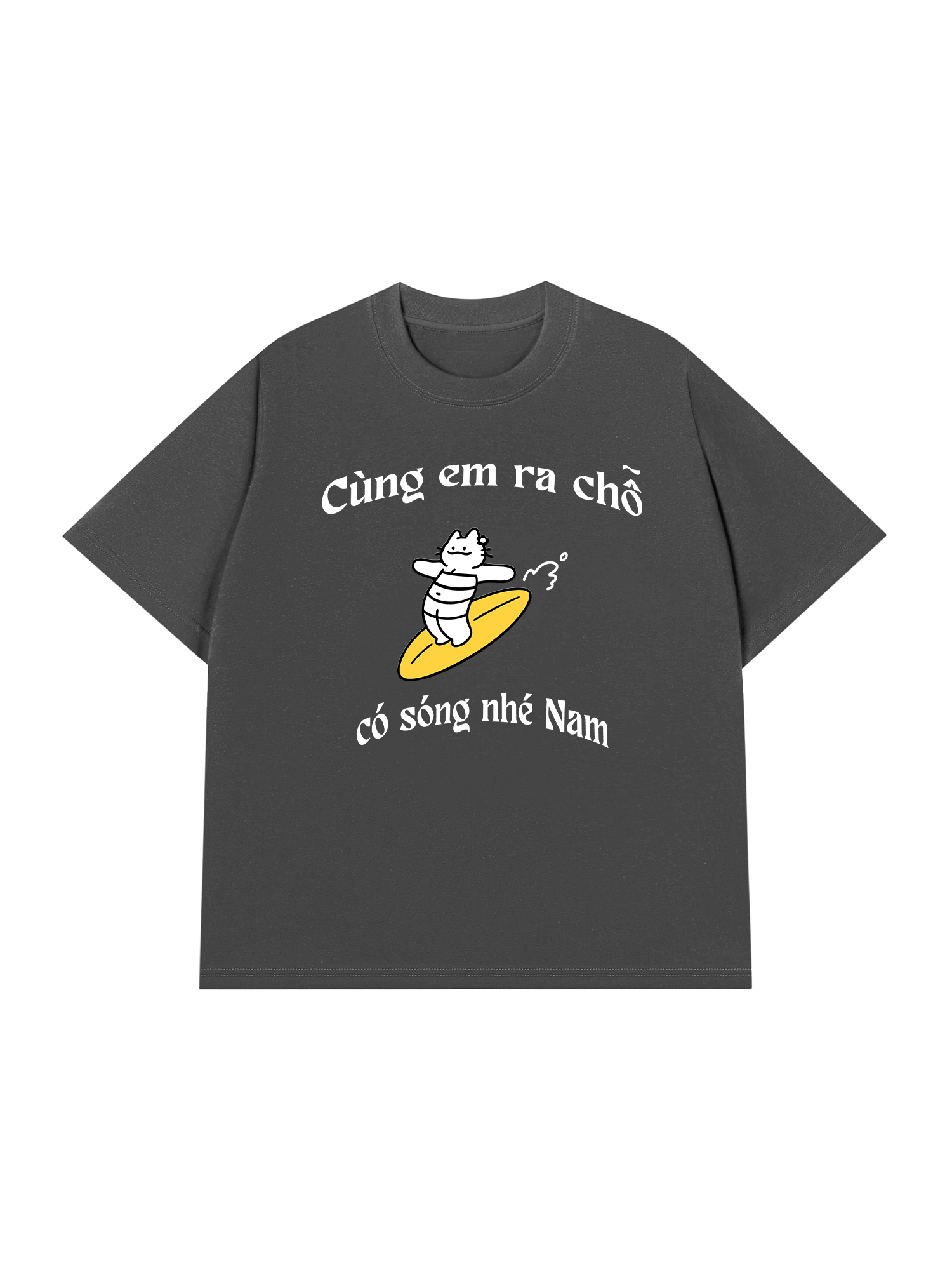 Áo Thun Custom Name Cùng Nhau Ra Chỗ Có Sóng