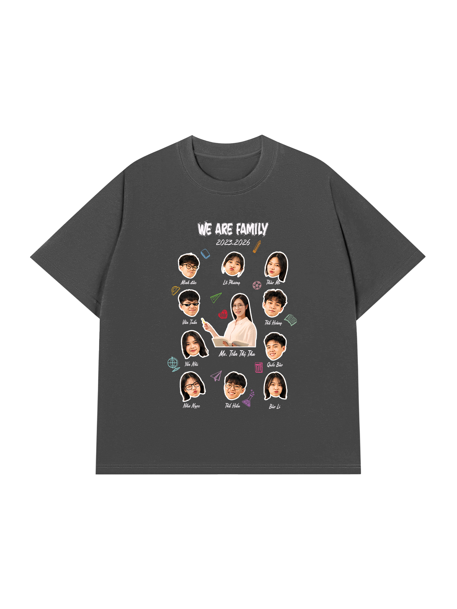 Áo Thun Custom Class Shirt We Are Family