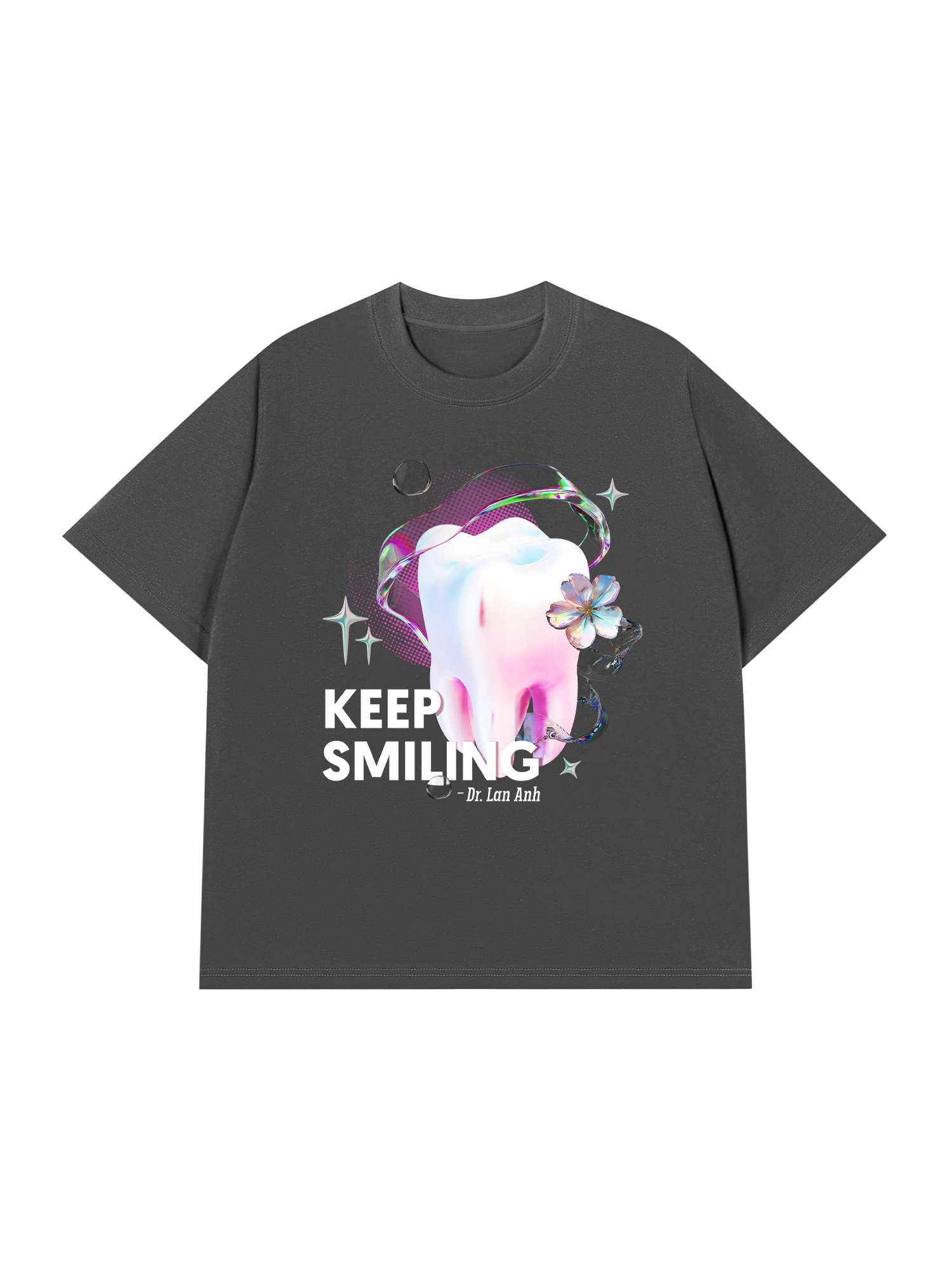 Áo Thun Custom Dentist Quote and Name