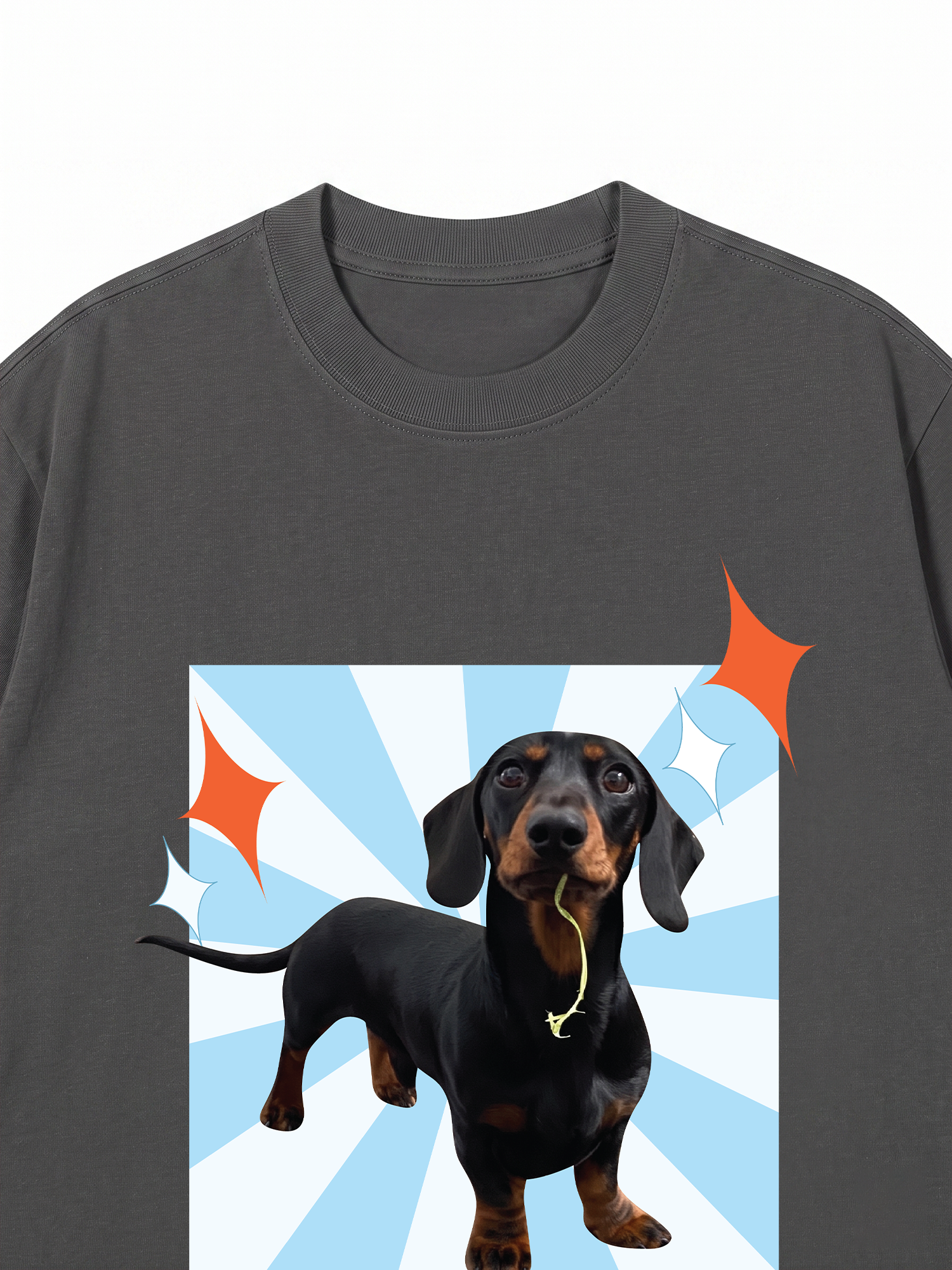 Áo Thun Custom Pet Glimmering Radial Square