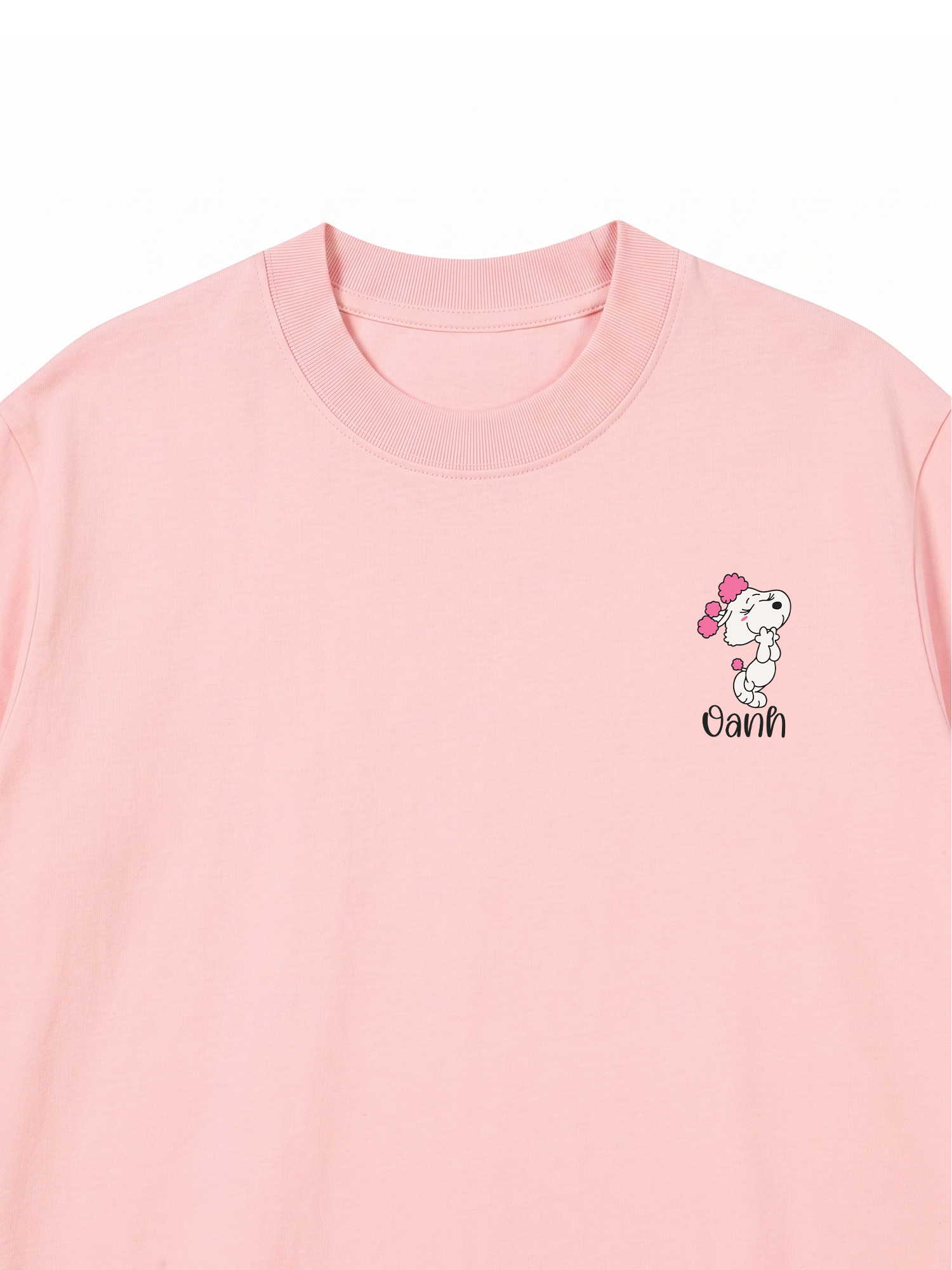 Áo Thun Custom Name Couple Cute Dog