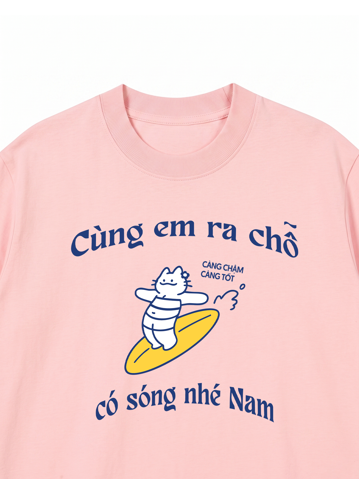 Áo Thun Custom Name Cùng Nhau Ra Chỗ Có Sóng