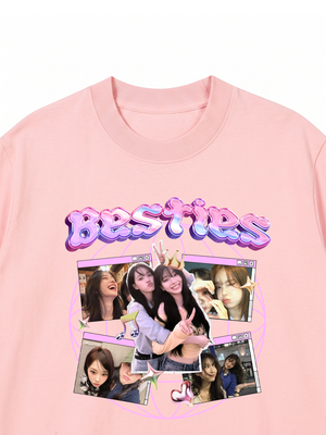 Áo Thun Custom Bestie Y2K