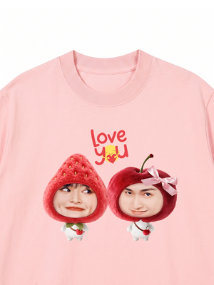Áo Thun Custom Fruit Couple