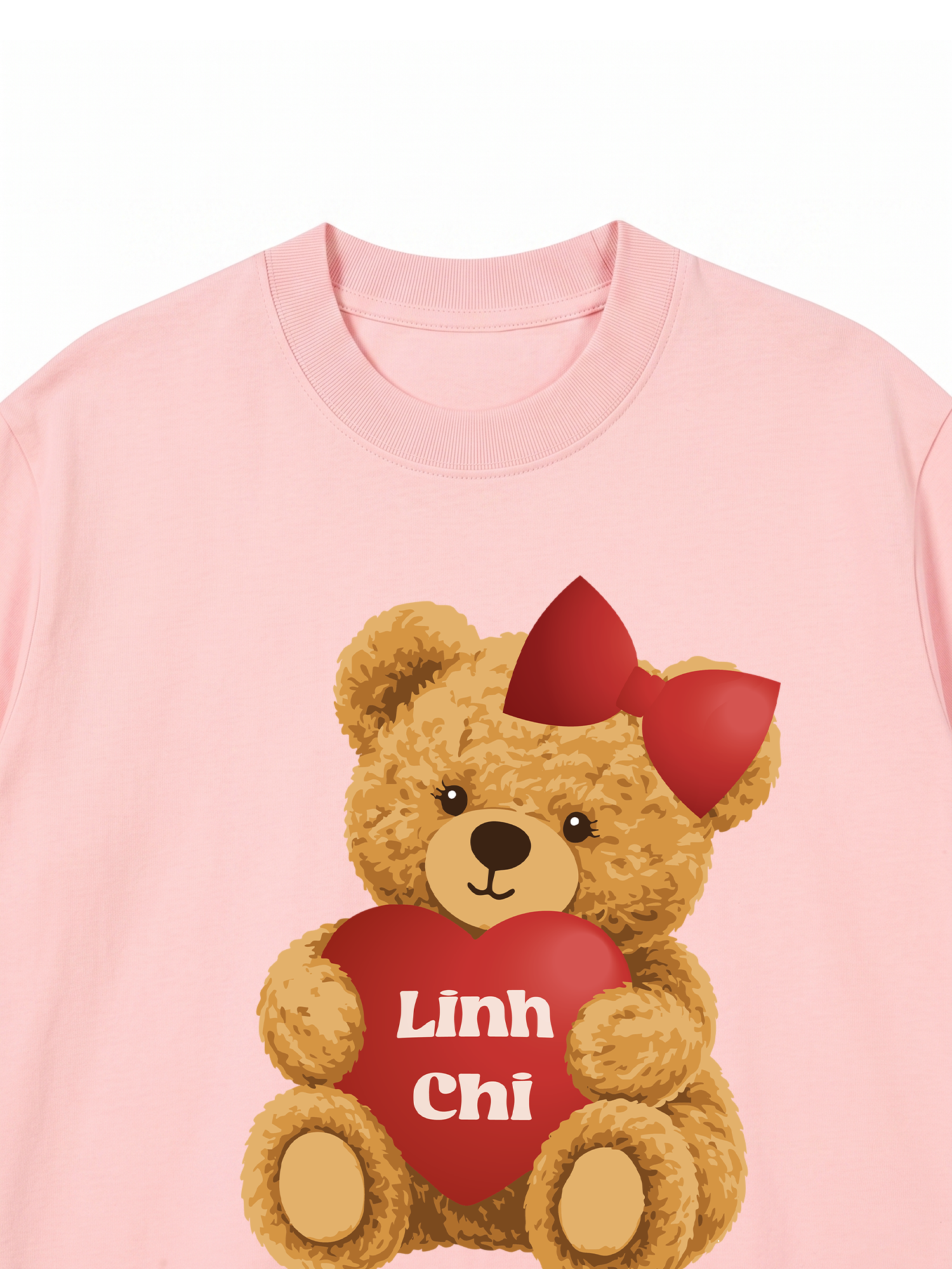 Áo Thun Custom Couple Teddy Couple
