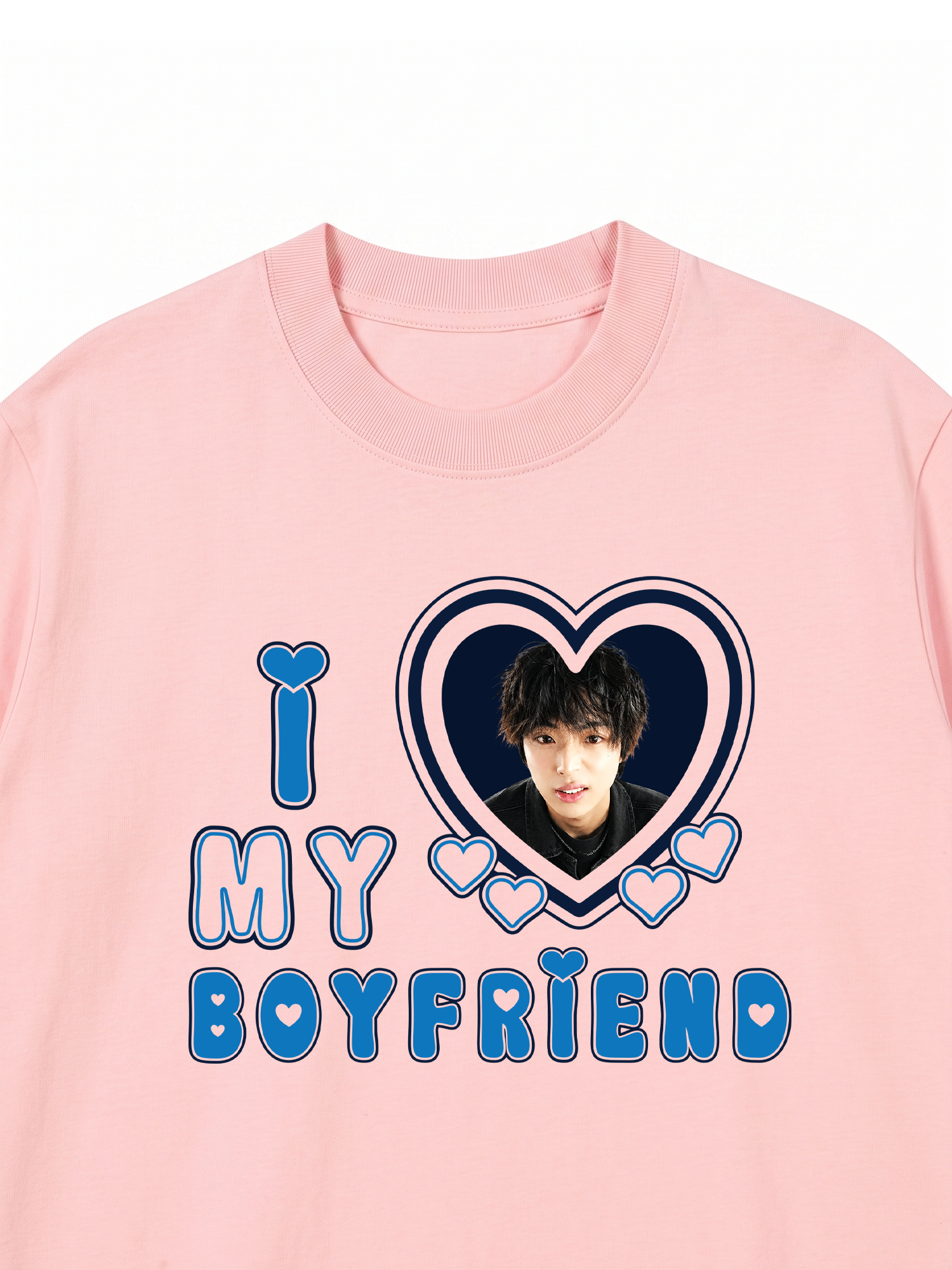 Áo Thun Custom Couple I Love My Boyfriend, Girlfriend