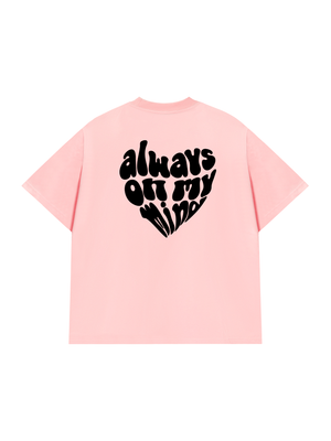 Áo Thun Custom Couple Name  Alway On My Mind