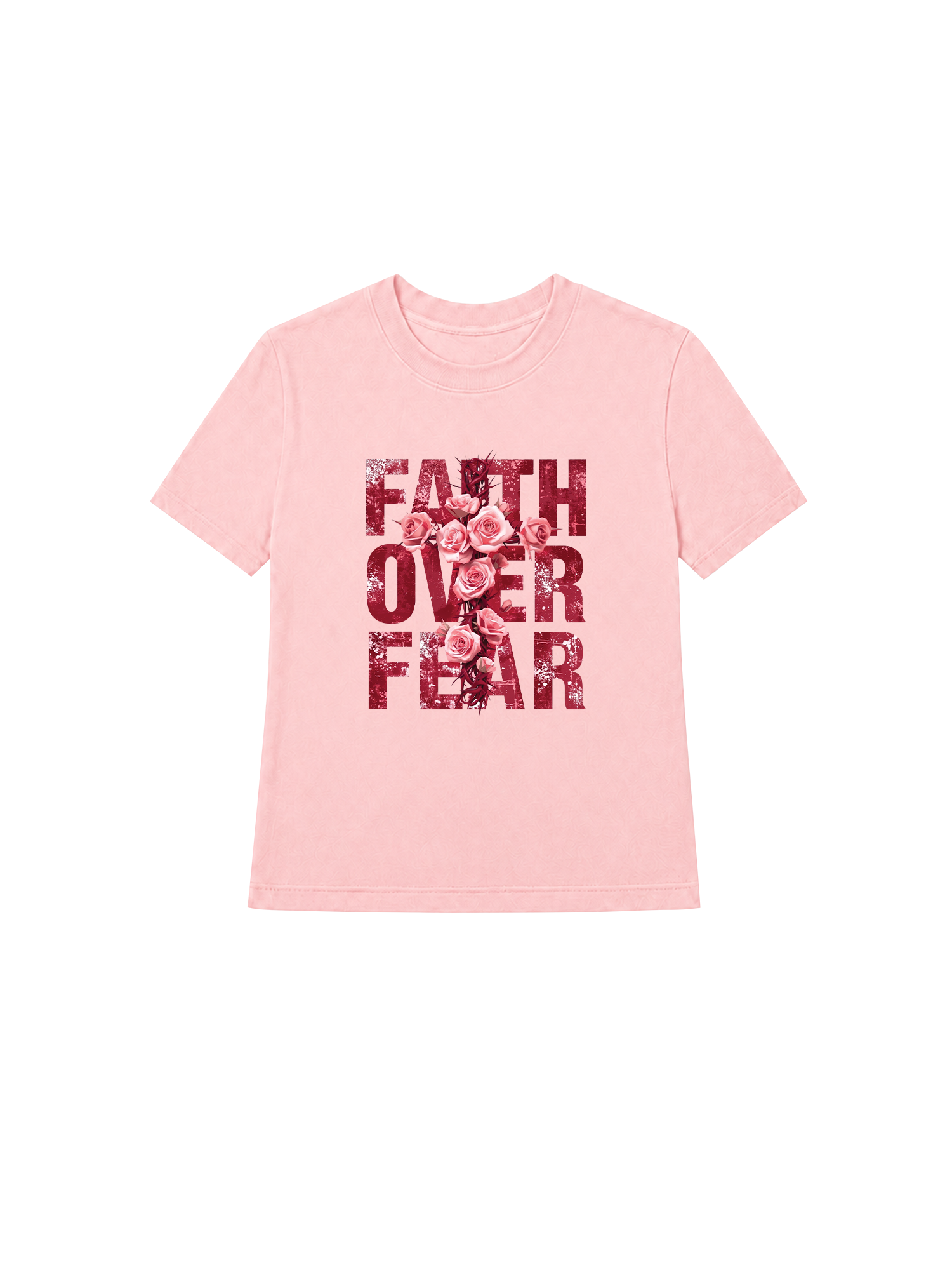 Áo Thun Nữ Faith Over Fear