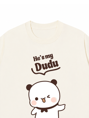 Áo Thun Custom Bubu & Dudu Couple Shirts Matching Bear T-Shirts