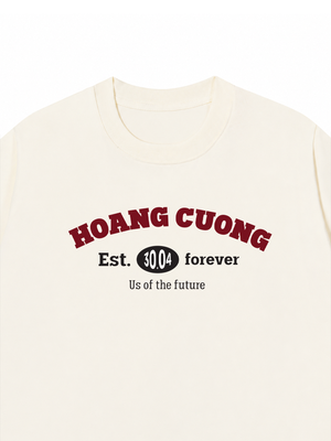 Áo Thun Couple Name And Birthday