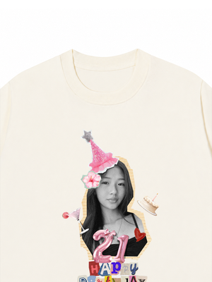 Áo Thun Custom Happy Birthday