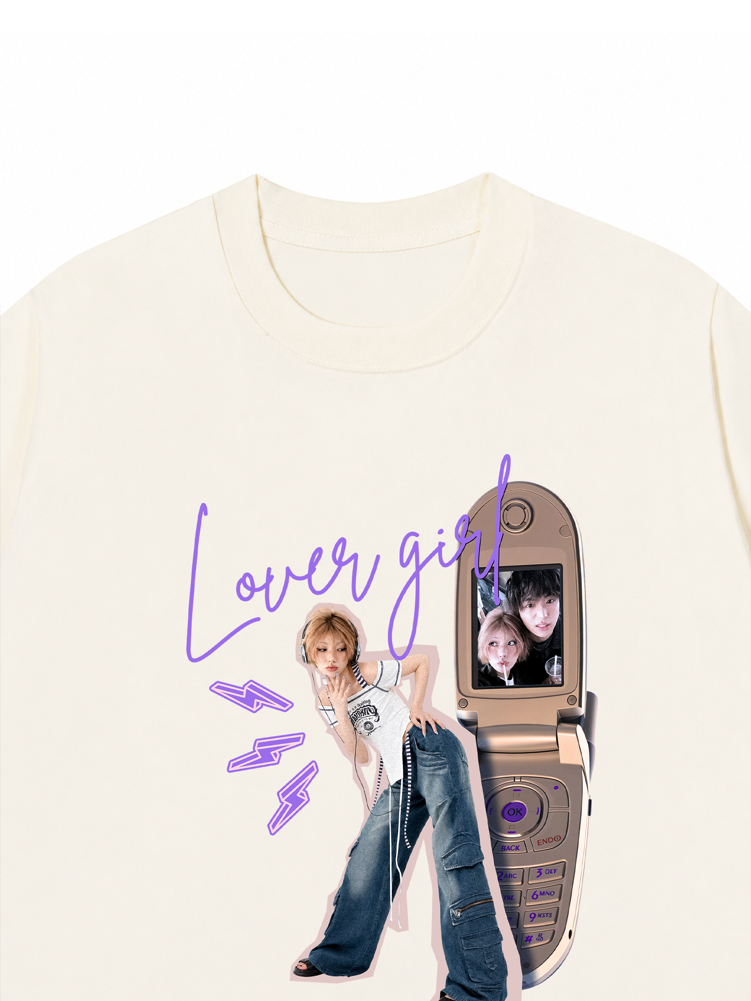 Áo Thun Custom Lover Phone