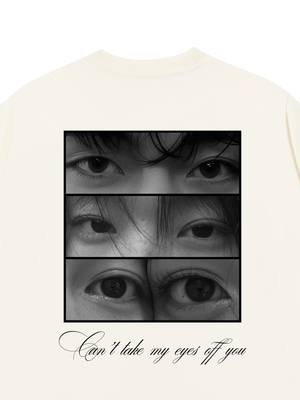 Áo Thun Custom Eyes Couple Photo