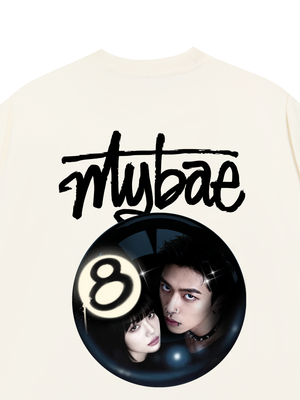 Áo Thun Custom Couple  Blue Pocket Lover My Bae