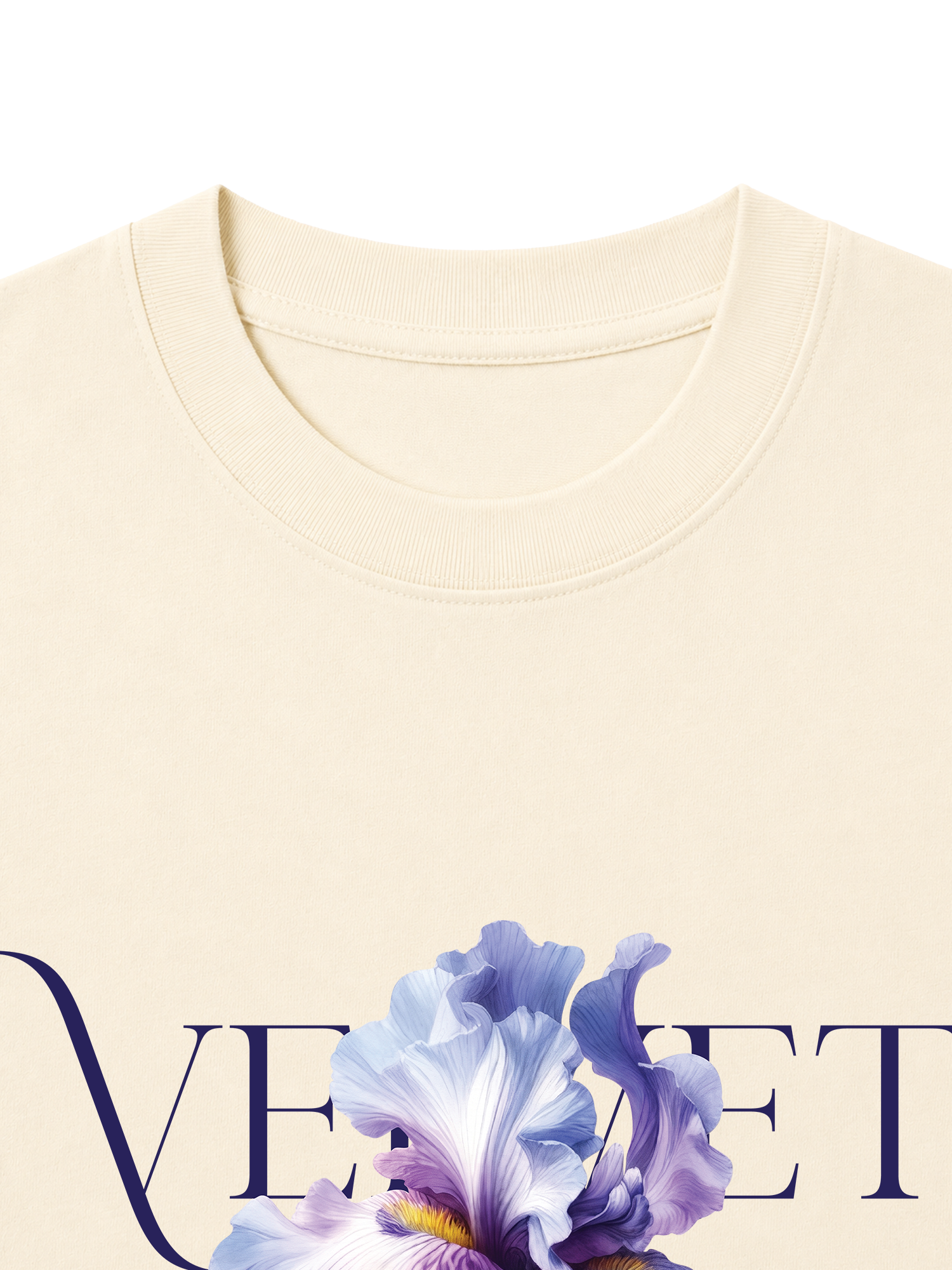Áo Thun Nữ Bloom Velvet Iris