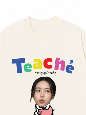 Áo Thun Custom Jod Teacher Thợ Giữ Trẻ