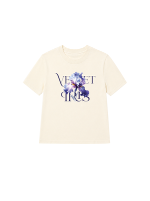 Áo Thun Nữ Bloom Velvet Iris