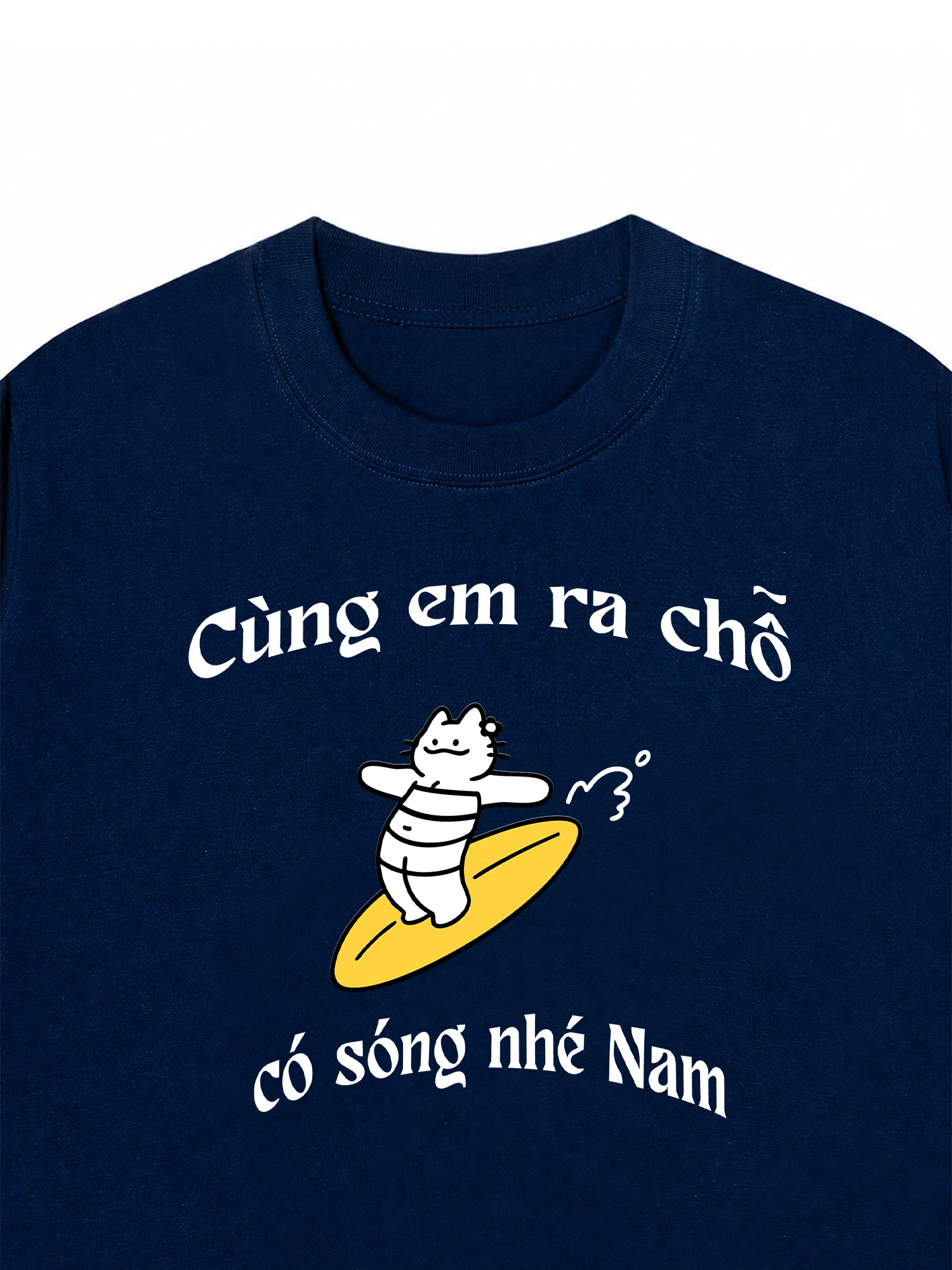 Áo Thun Custom Name Cùng Nhau Ra Chỗ Có Sóng