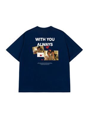 Áo Thun Custom Couple With You Always