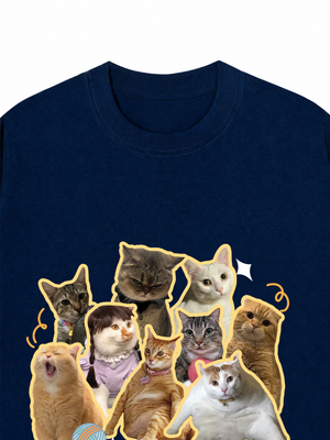 Áo Thun Custom Pet Meow Group