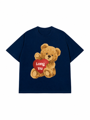 Áo Thun Custom Couple Teddy Couple